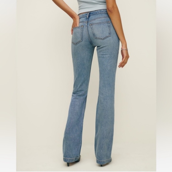 Reformation Rayna Low Rise Bootcut Jean - Picture 3 of 7